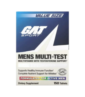 Men’s multi + test GAT