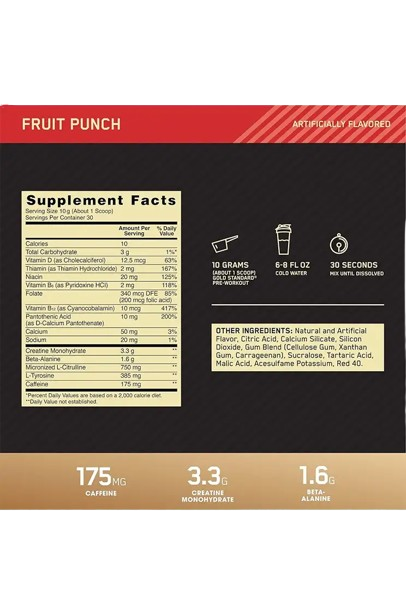 Pre Workout On