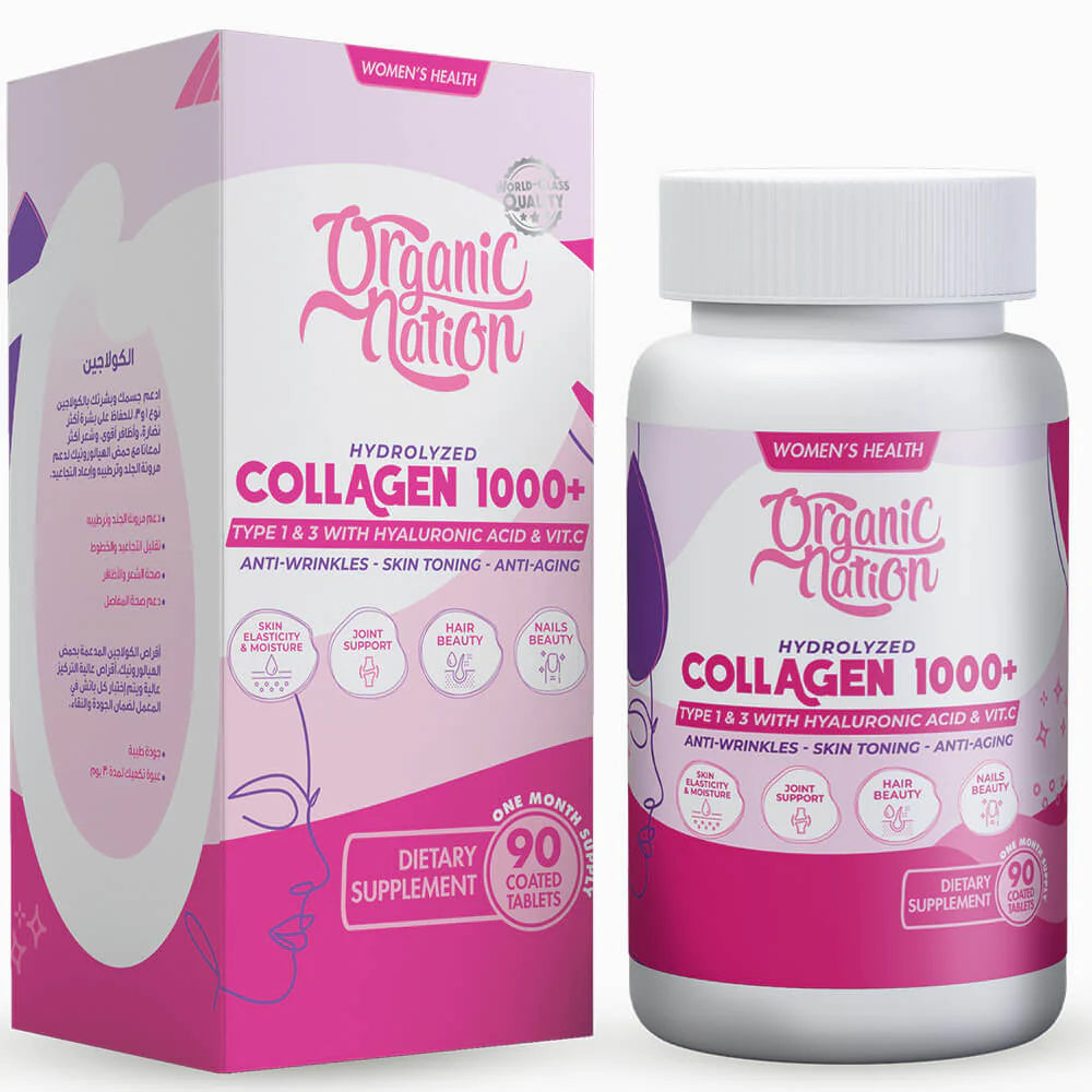 Organic Nation Hydrolyzed Collagen 1000