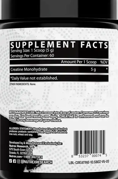 Creatine Nutrex “New Shape”