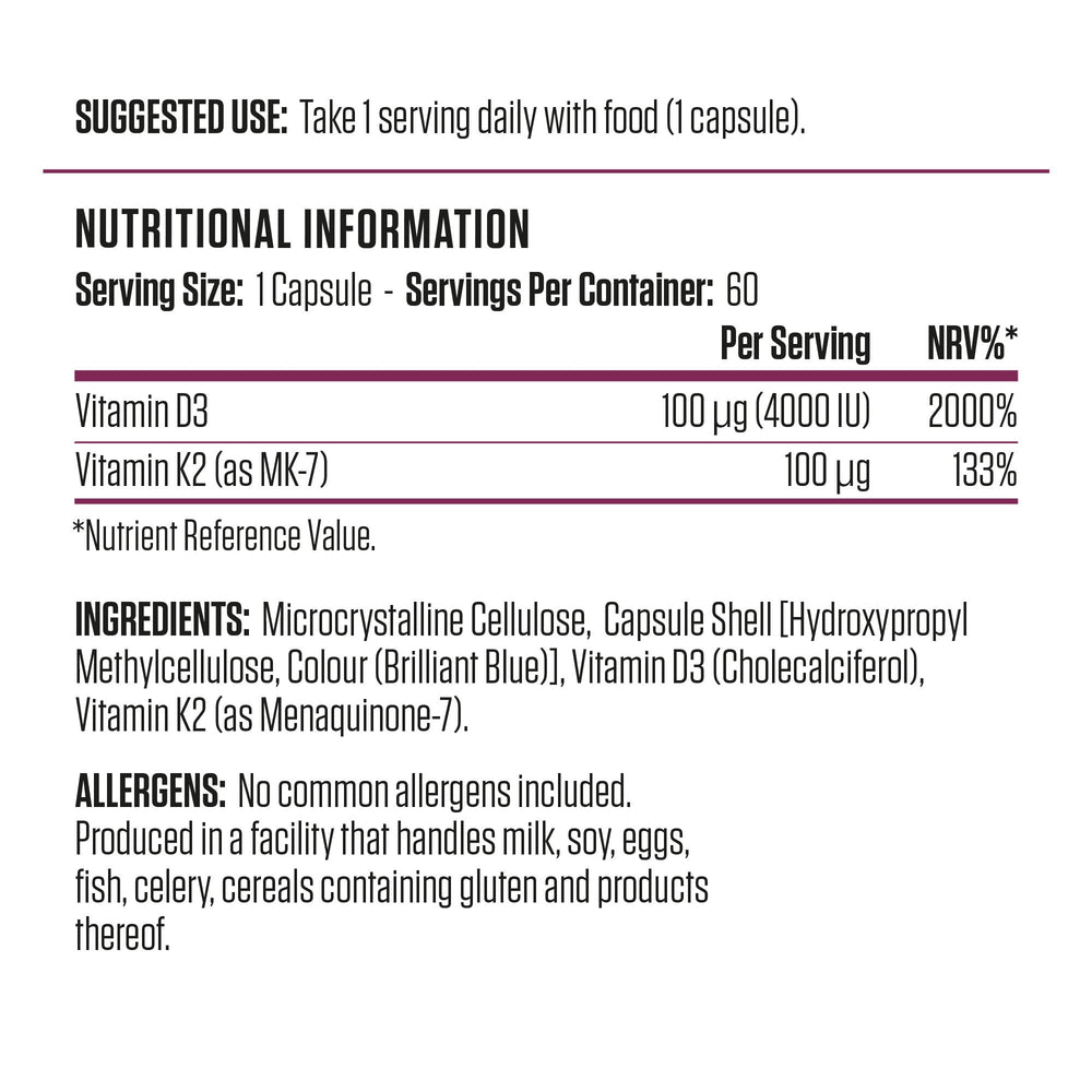 Applied nutrition d3&k2