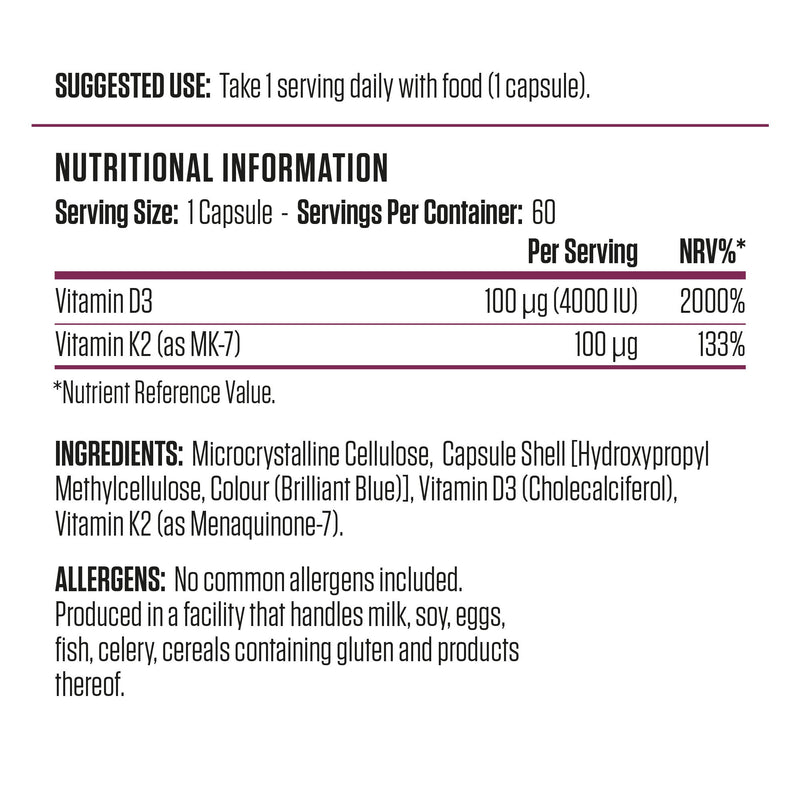 Applied nutrition d3&k2