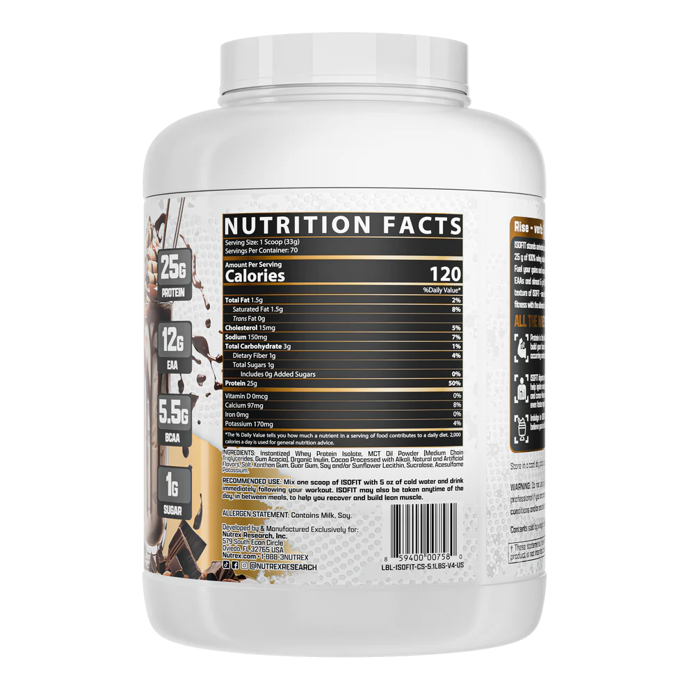 nutrex iso fit