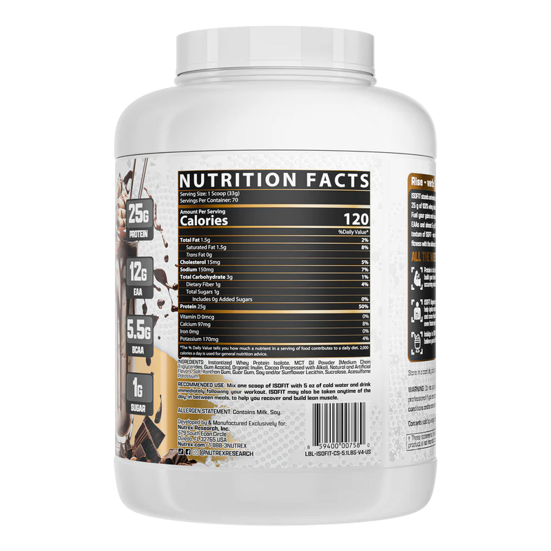 nutrex iso fit