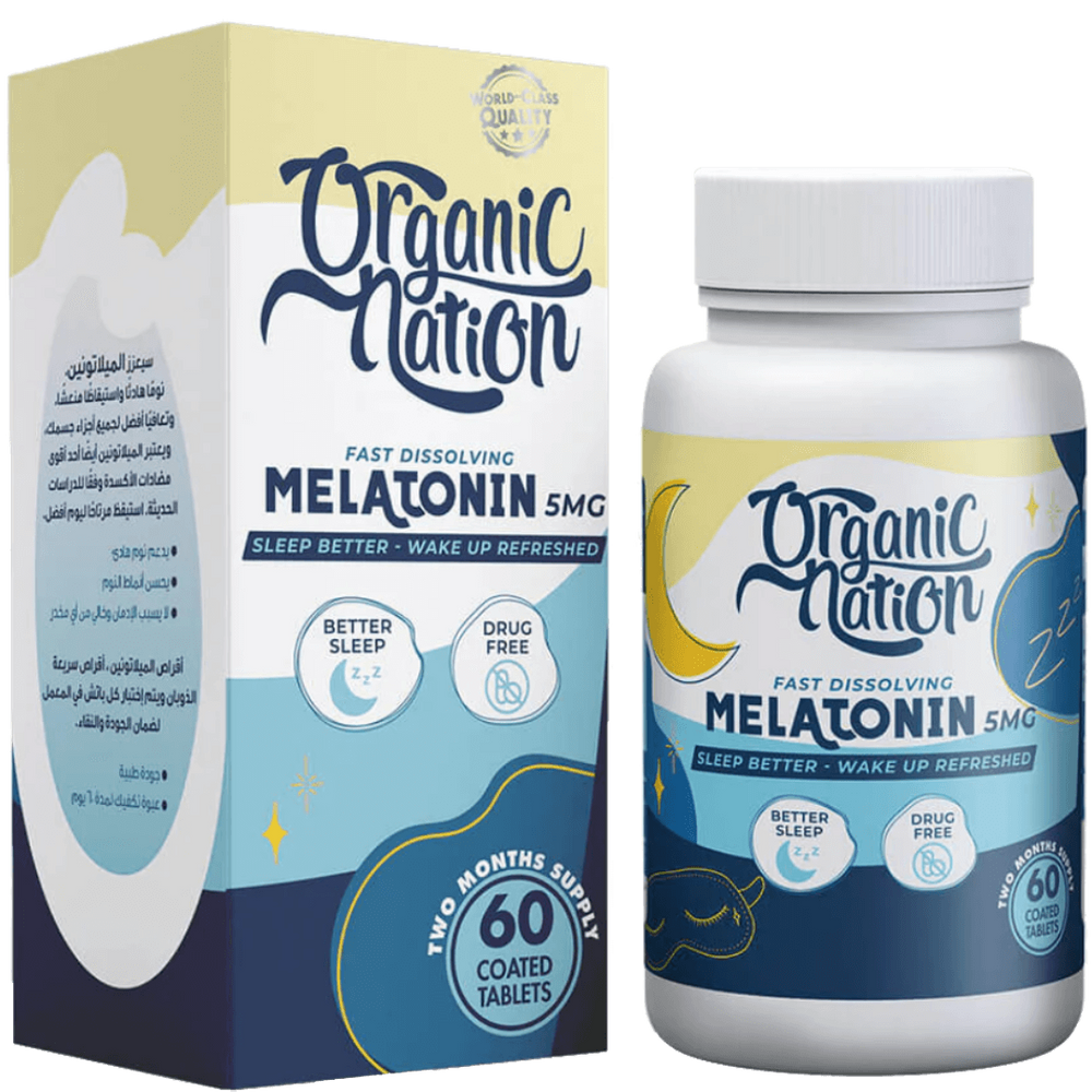 Organic Nation – Melatonin 5mg
