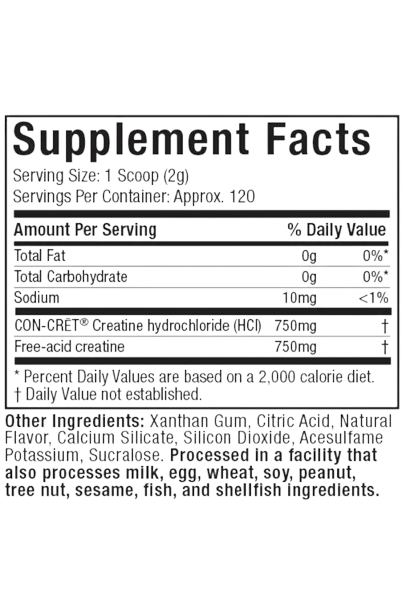 Creatine Hcl Muscletech