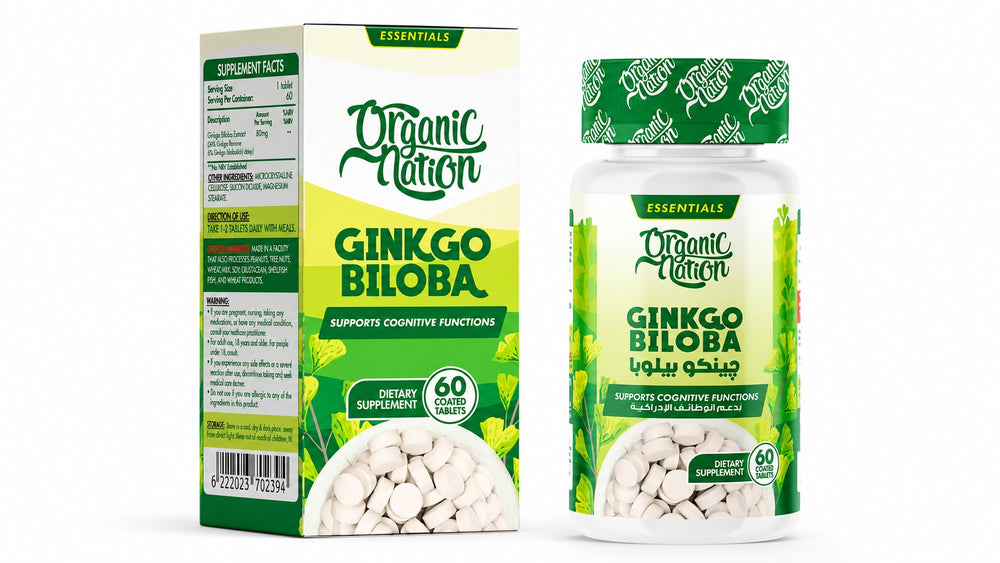 Ginkgo Biloba organic nation