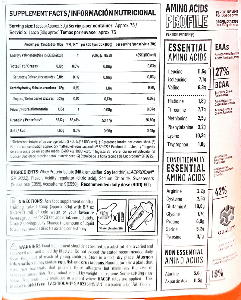 StarLabs Nutrition Isojuice